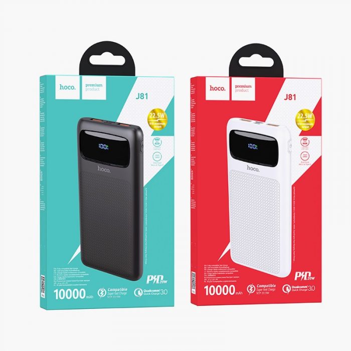 J81 Fast Way fully compatible Power Bank